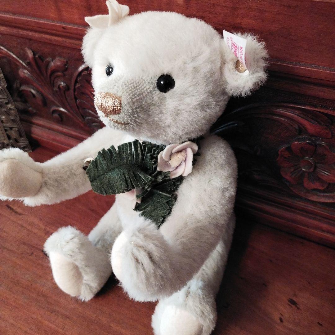 シュタイフ社製テディベア•クリスマスローズ