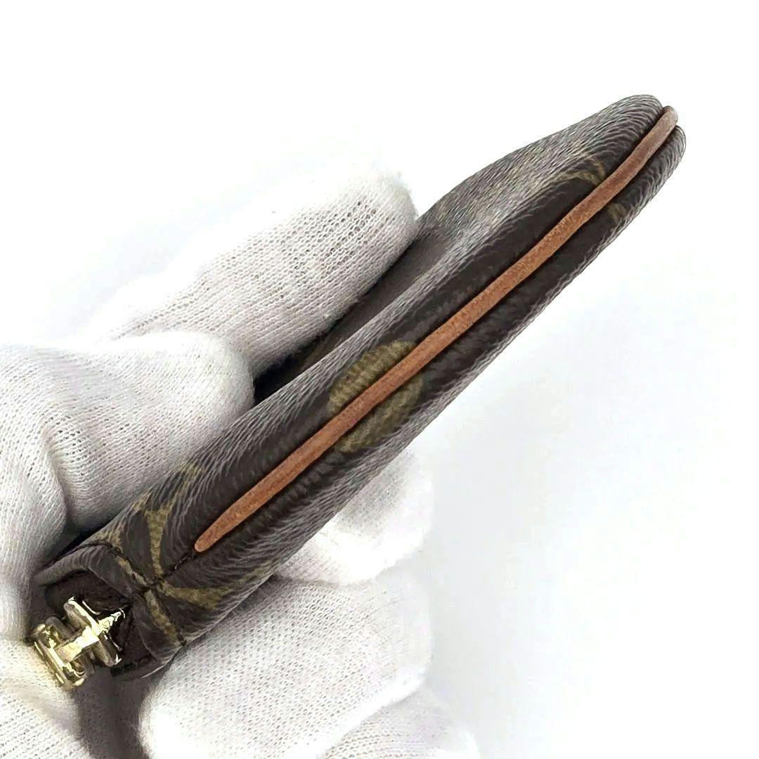 【美品】ルイヴィトン モノグラム 丸型 ポルトモネロン ケース