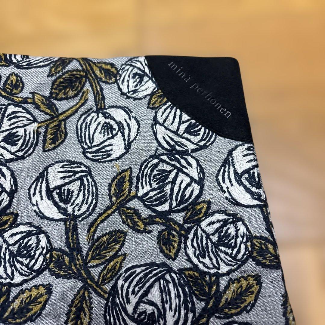 新品❗️タグ付き　ミナペルホネン rosyクッションカバー　完売品　正規品