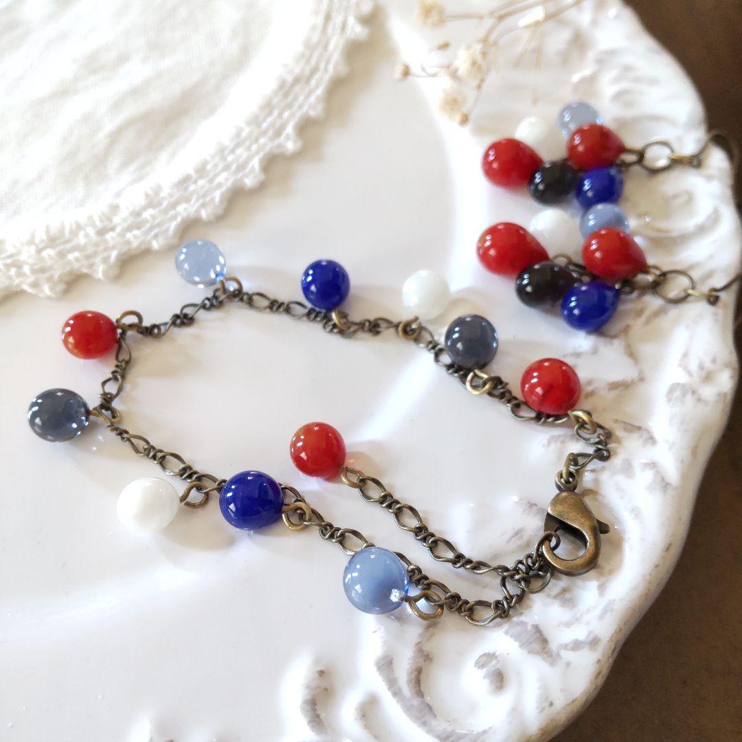 ちびさま専用◎手作りガラスのブレスレット他 12点おまとめ(メルカリ便匿名配送)