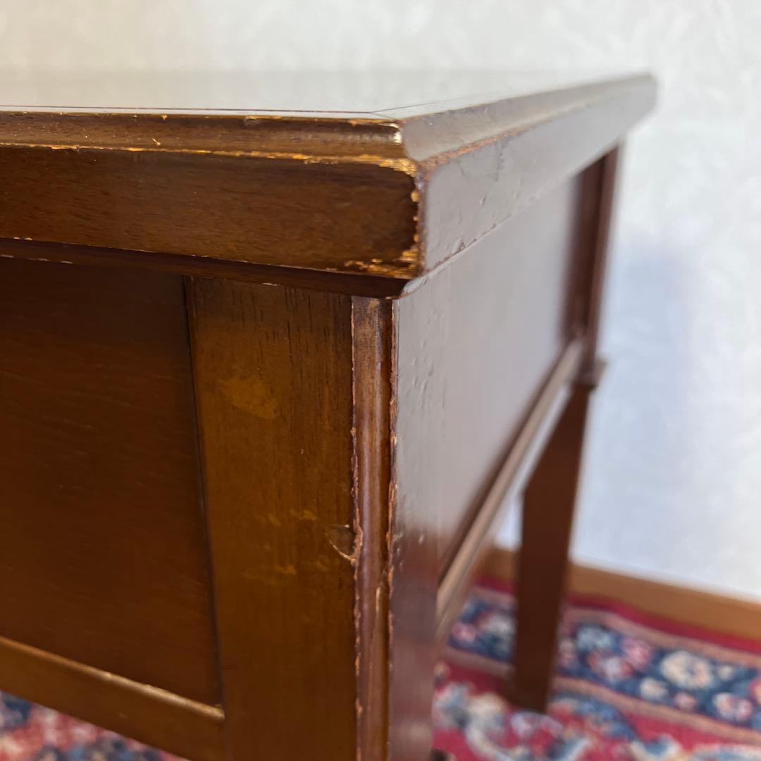 アンティーク サイドテーブル ナイトテーブル 木製