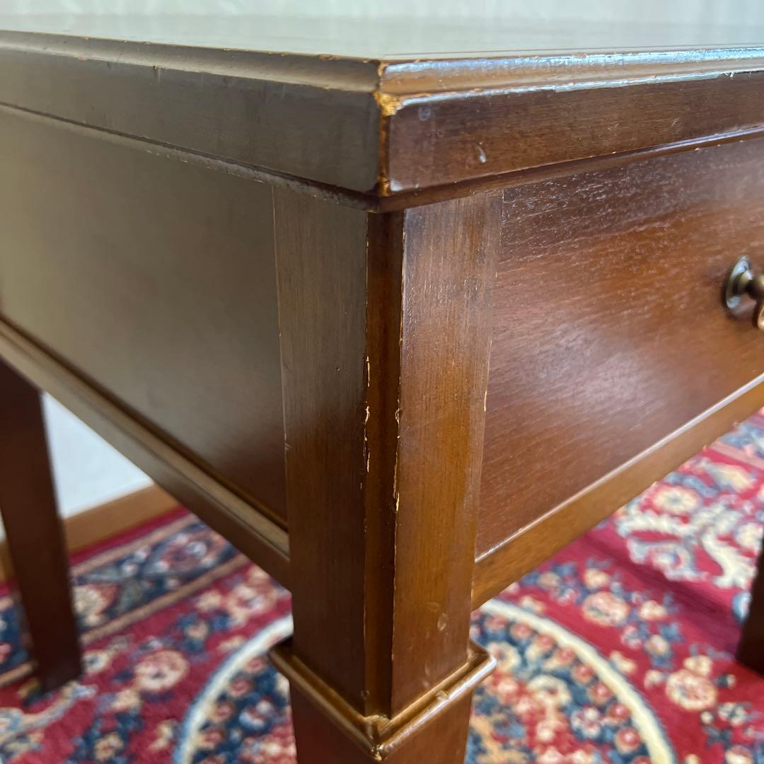 アンティーク サイドテーブル ナイトテーブル 木製