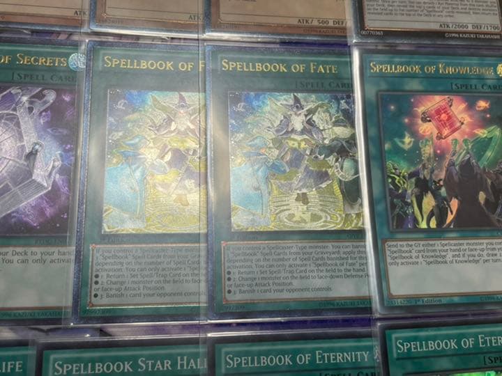 遊戯王 英語版 北米版 EU版 魔導書 レリーフ