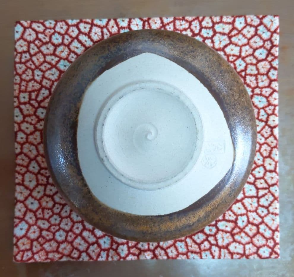 ご売約済です。九谷焼　抹茶茶碗