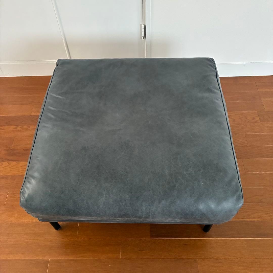 関家具 CRASH GATE PLUTO 専用 スツール オットマン　ブラック