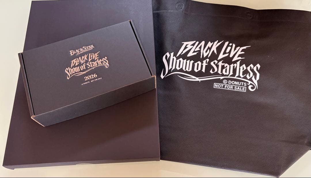 ブラスタ　BLACK LIVE Show of Starless VIP 特典
