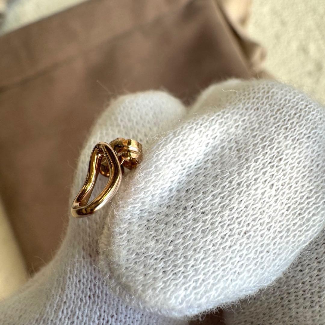 ete エテ ドロップ チェーン ピアス SV925 K18 ニッケルフリー