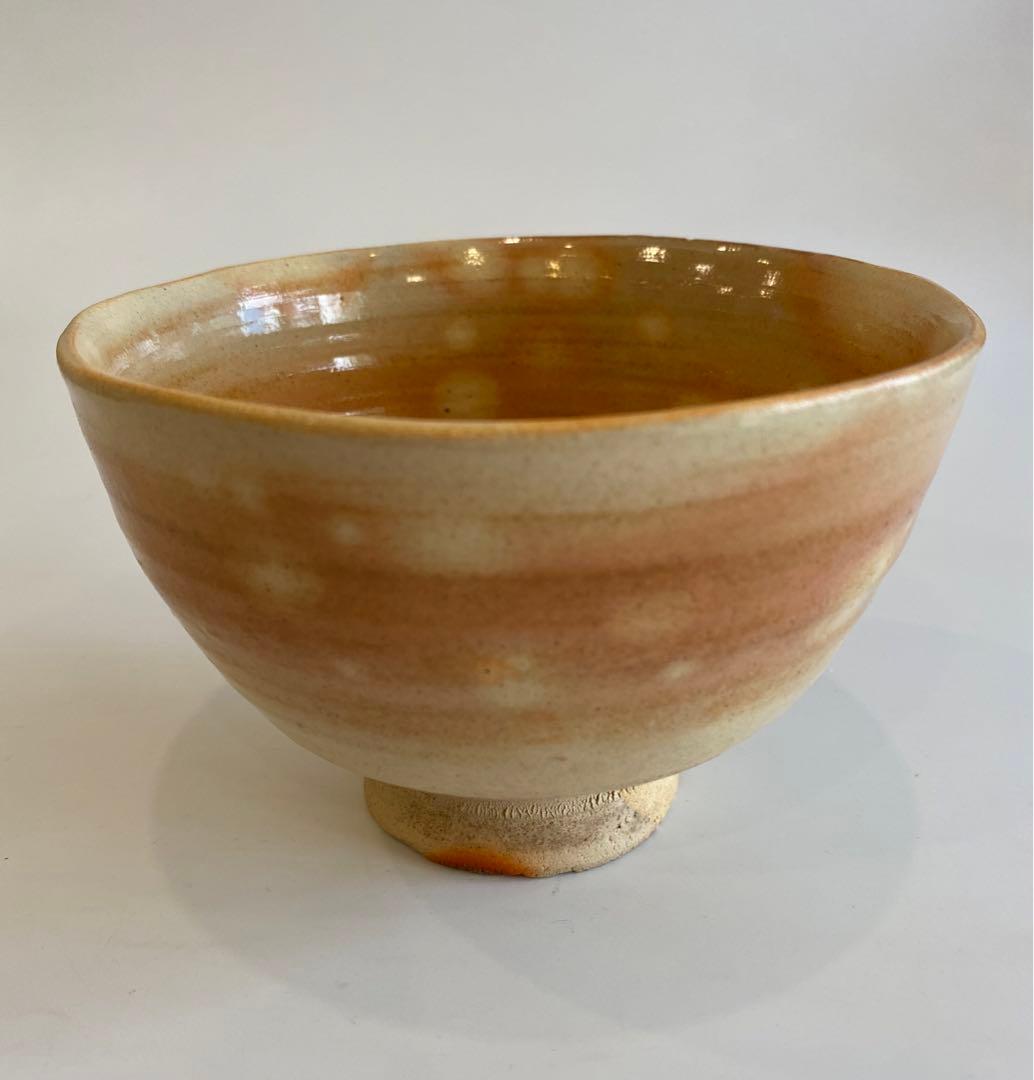 萩焼抹茶茶碗　田原陶兵衛作　茶道具