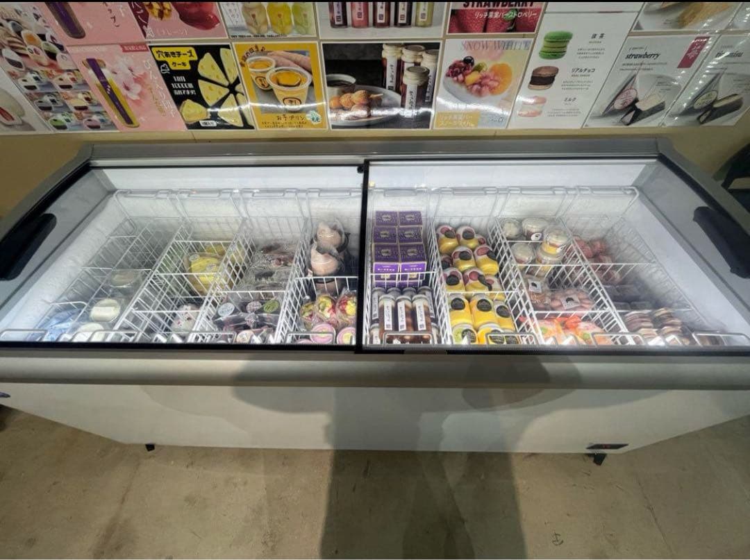 【関東圏のみ自社配送・引取可】冷蔵庫・冷凍用ショーケースJCMCS-405L ⬛︎