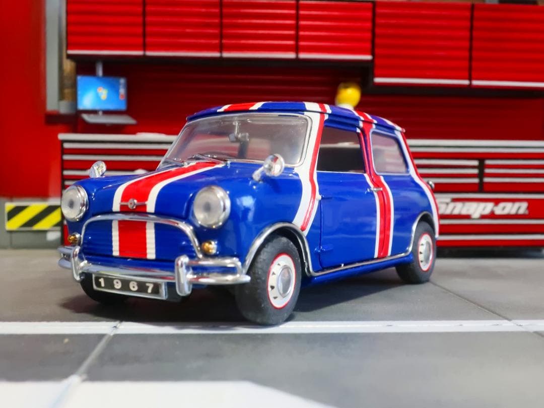 フランクリンミント ユニオンジャックミニ 1/24 ダイキャストメタルカー