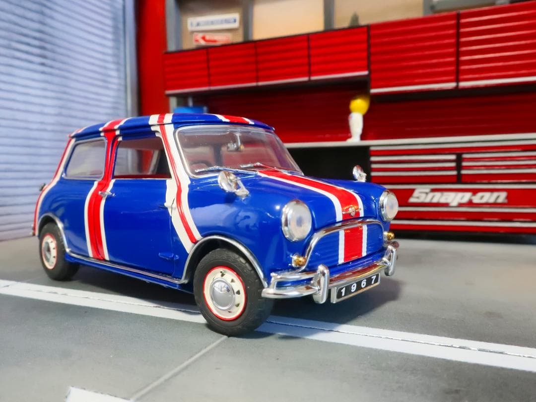 フランクリンミント ユニオンジャックミニ 1/24 ダイキャストメタルカー