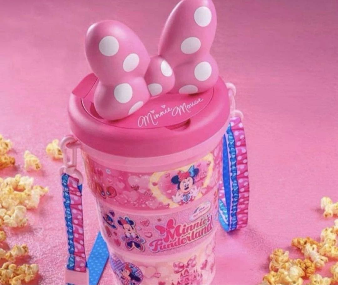 ディズニーランド ミニー パルパルーザ ミニパル ポップコーンバケット