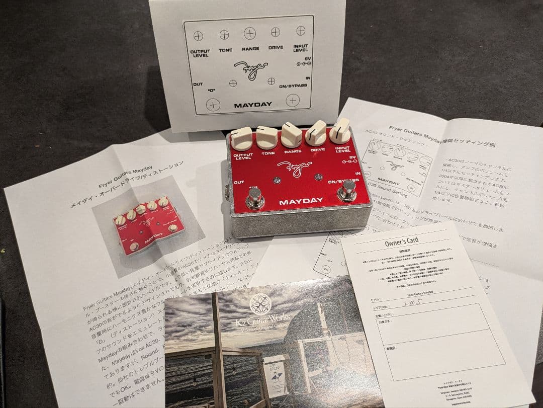 ギター FRYER GUITARS MAYDAY