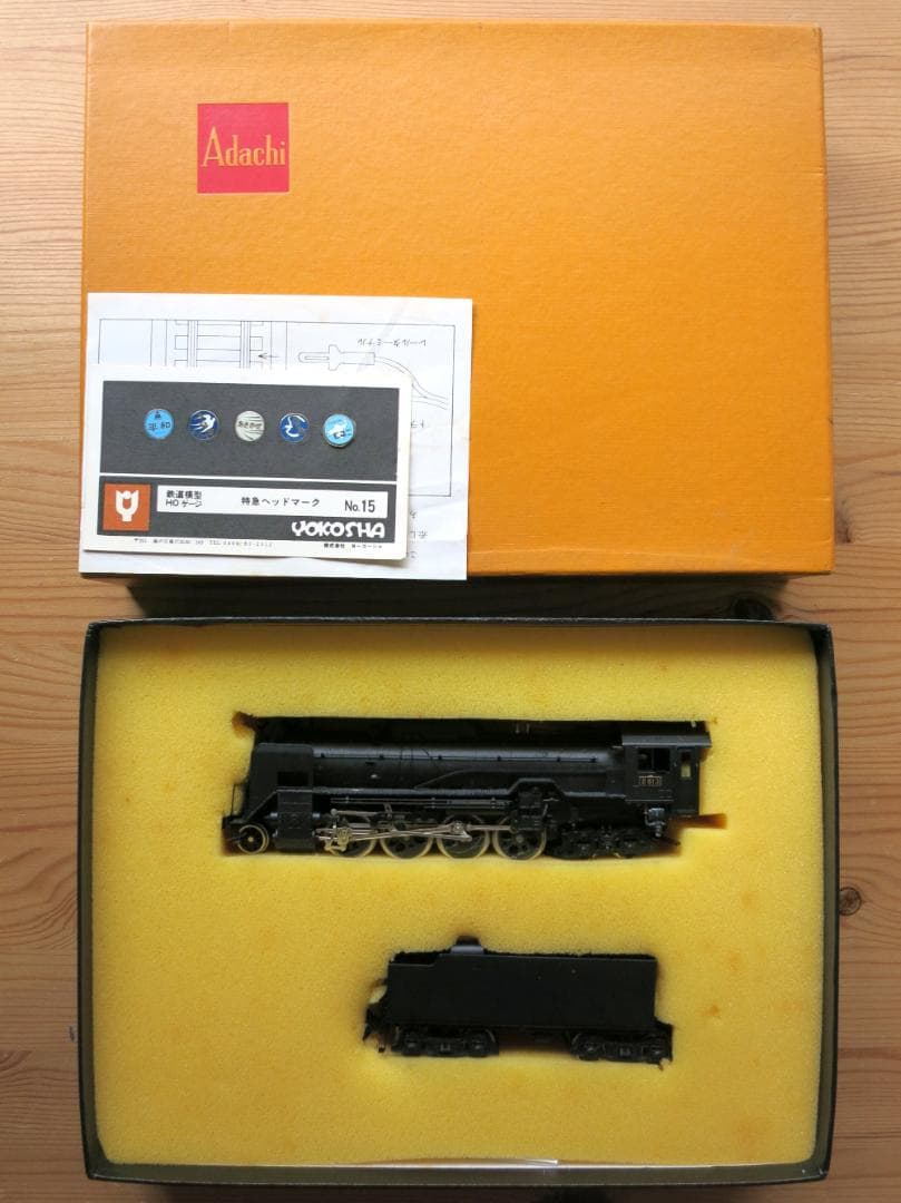 アダチ　安達製作所　HOゲージ　NO.1009　D61　動作未確認