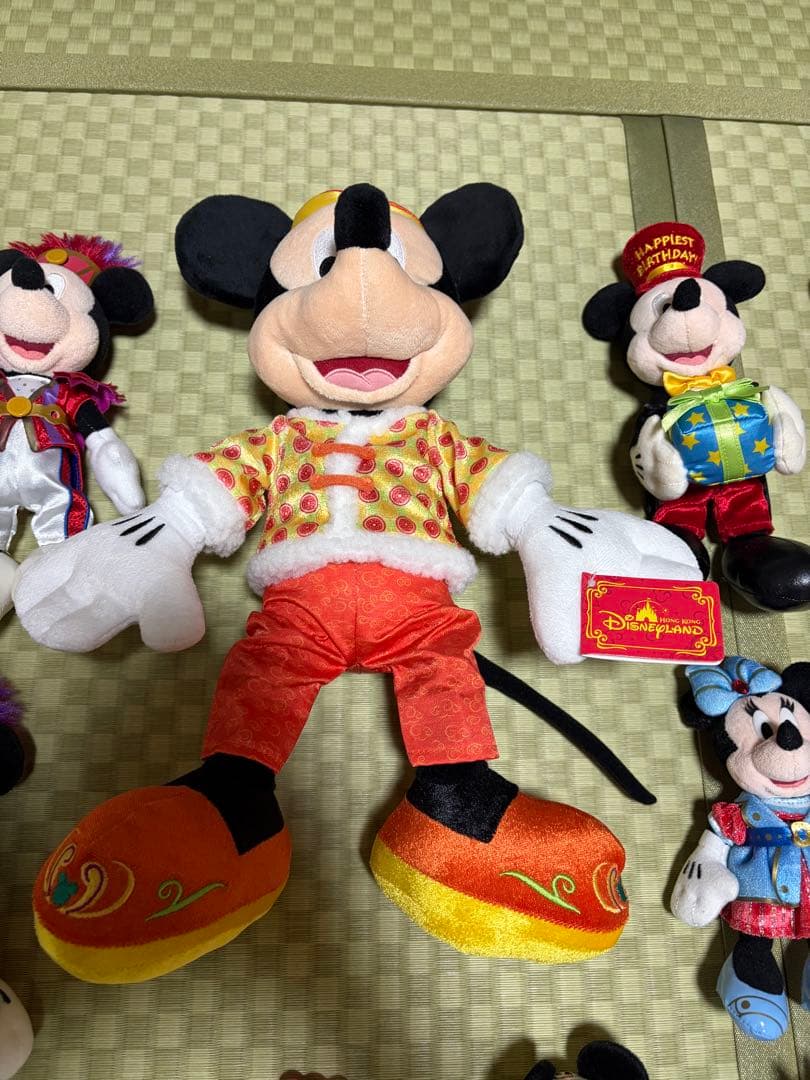 ディズニー　ミッキー　ミニー　ぬいぐるみ一式