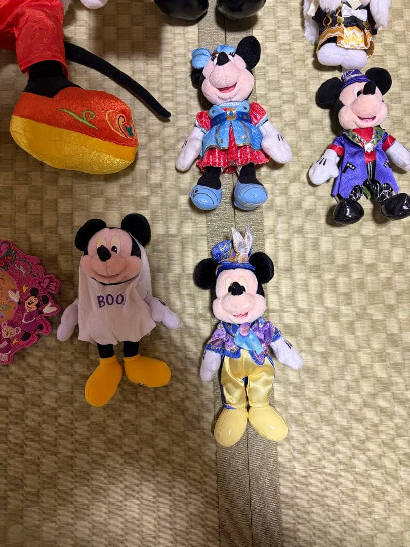 ディズニー　ミッキー　ミニー　ぬいぐるみ一式