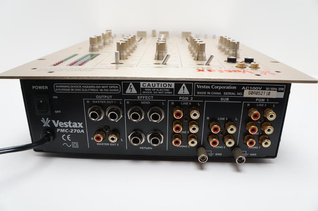 Vestax PMC-270A DJミキサー