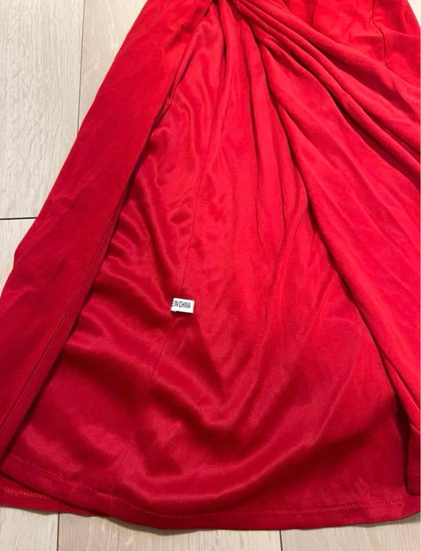 C.R.E.A.M Co.,Ltd ロングドレス　赤　S