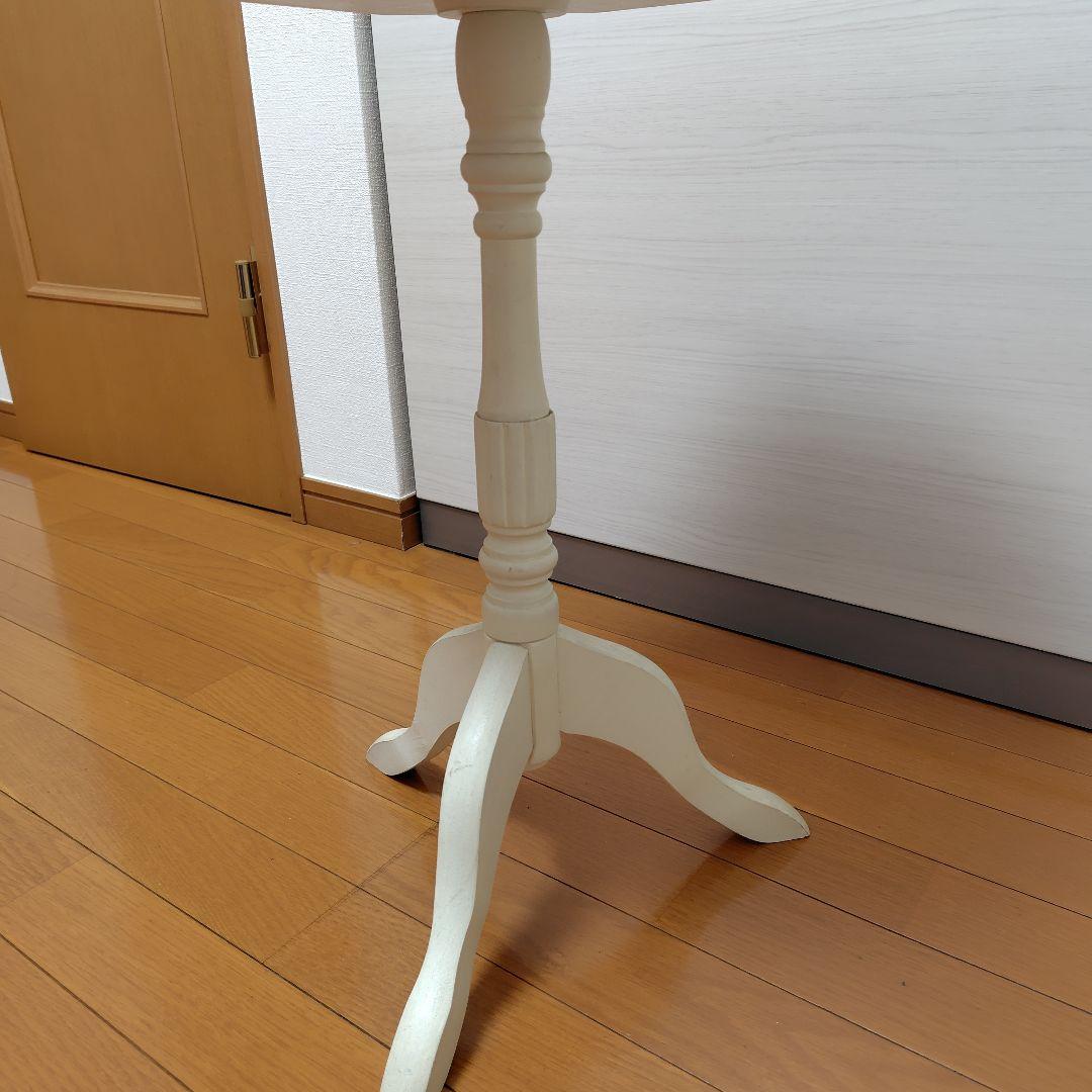 貴重　レア　イマン　ガラステーブル　ローズバスケット　シャビー