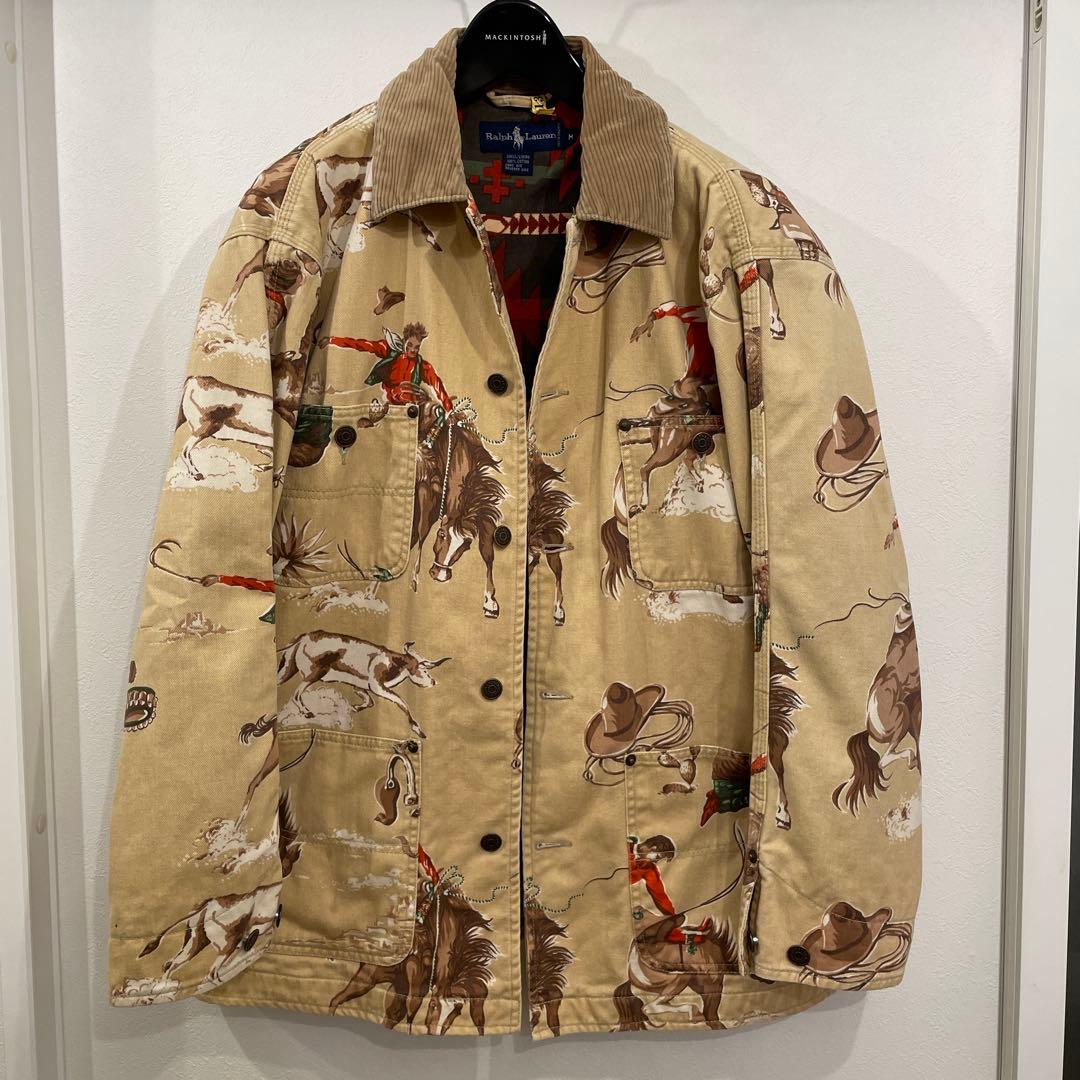 Ralph Lauren カウボーイ柄　カバーオール　ジャケット ロデオ　民族柄
