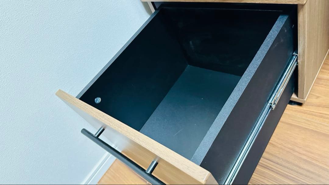 ニトリ　システムデスク　ミドルブラウン　ラボーロ　140MBR