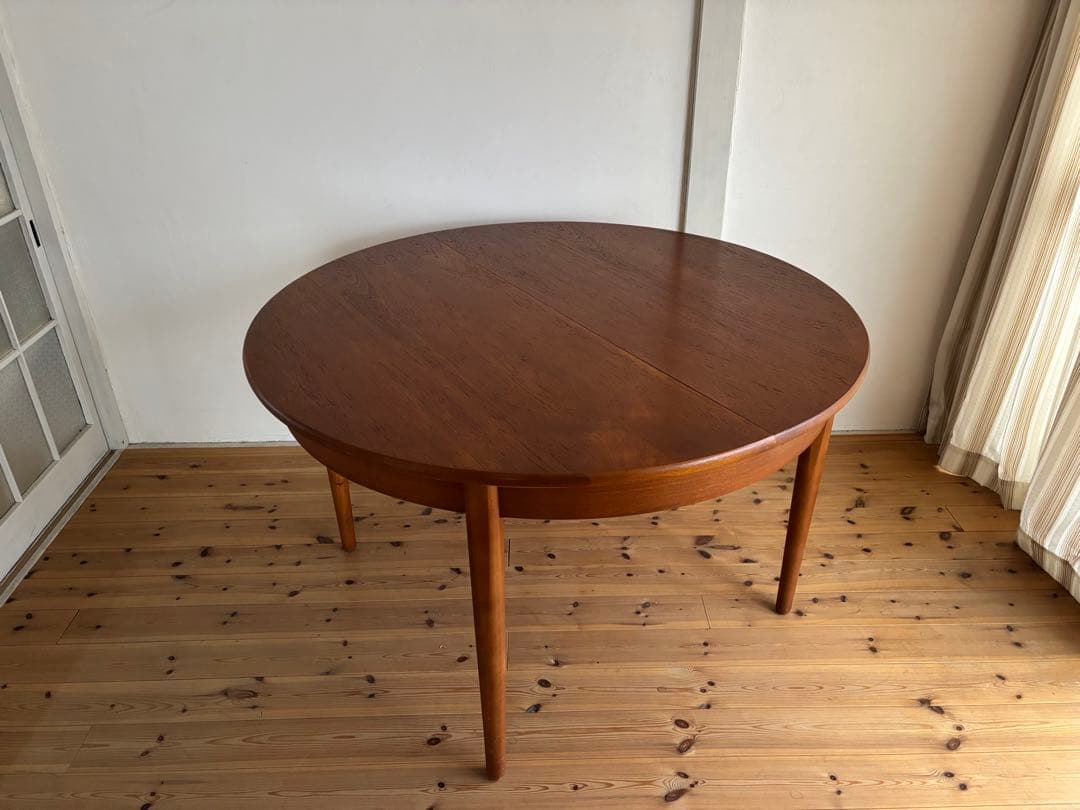 アロマ　ジェンティーク/Jentique ラウンドエクステンションテーブル