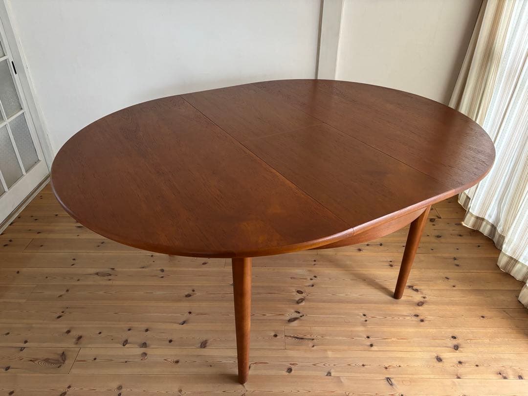 アロマ　ジェンティーク/Jentique ラウンドエクステンションテーブル