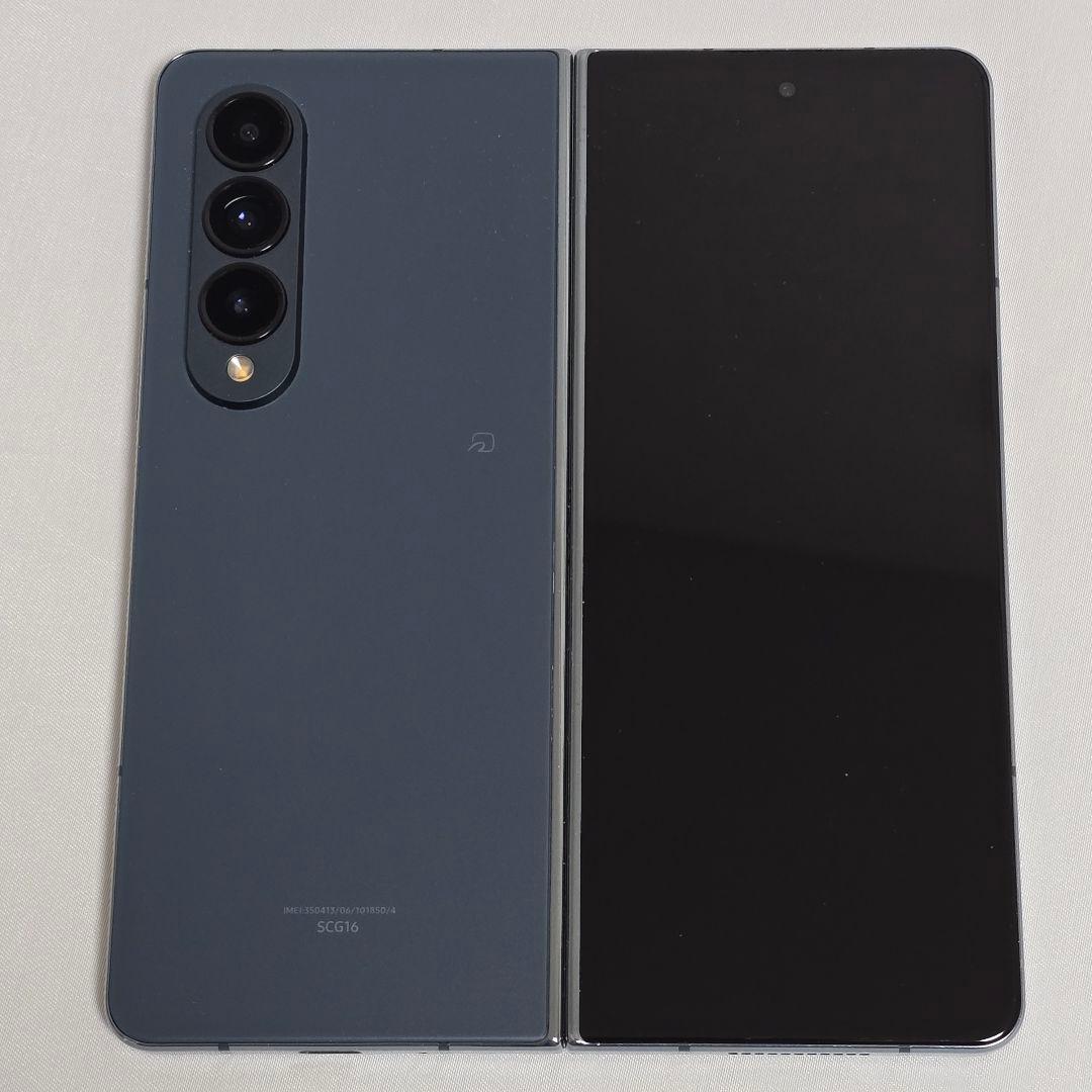 【新品同様】Galaxy Z Fold4 SIMフリー 判定○ au版 国内版