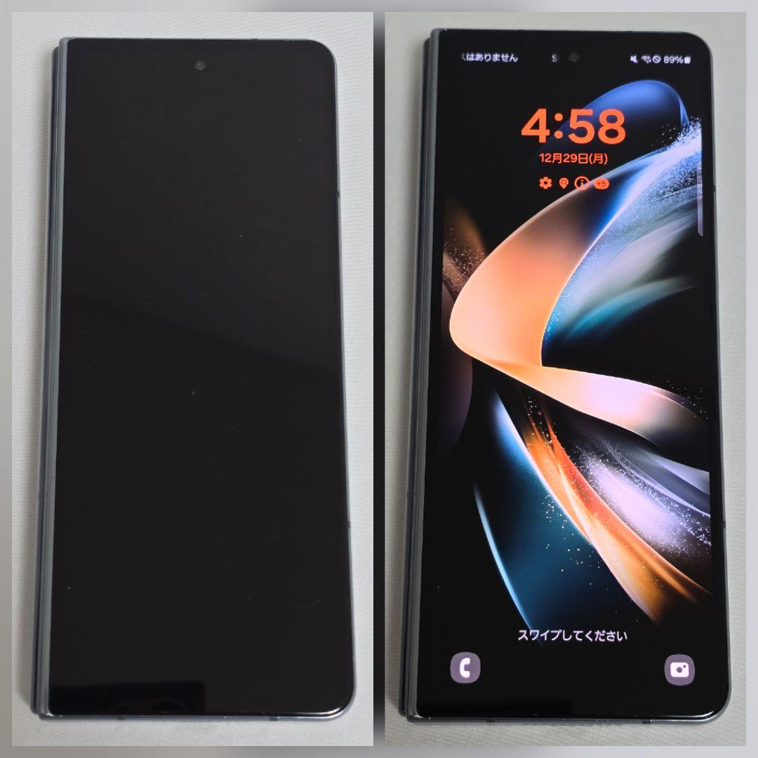 【新品同様】Galaxy Z Fold4 SIMフリー 判定○ au版 国内版