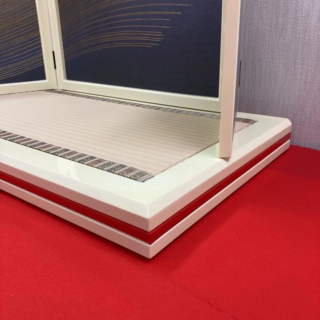 F5 ひな人形台と屏風のみ　新王飾り台　雛飾り台　3月屏風