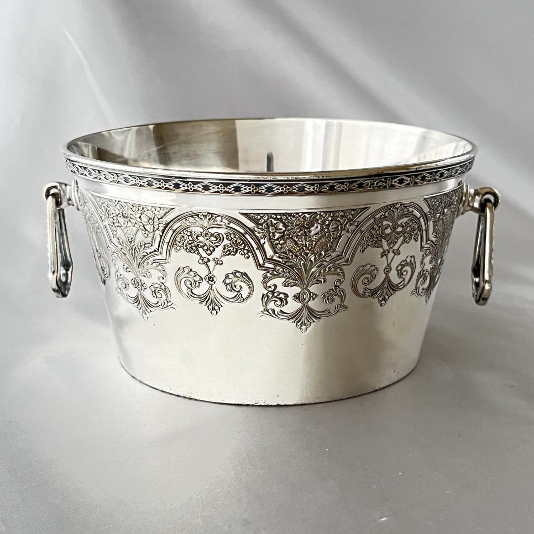 【WILCOX】アイスバケツ / ライナー 【シルバープレート】