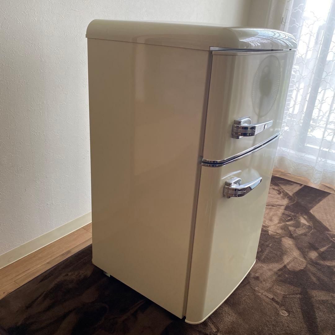 小型冷蔵庫　2ドア　81L