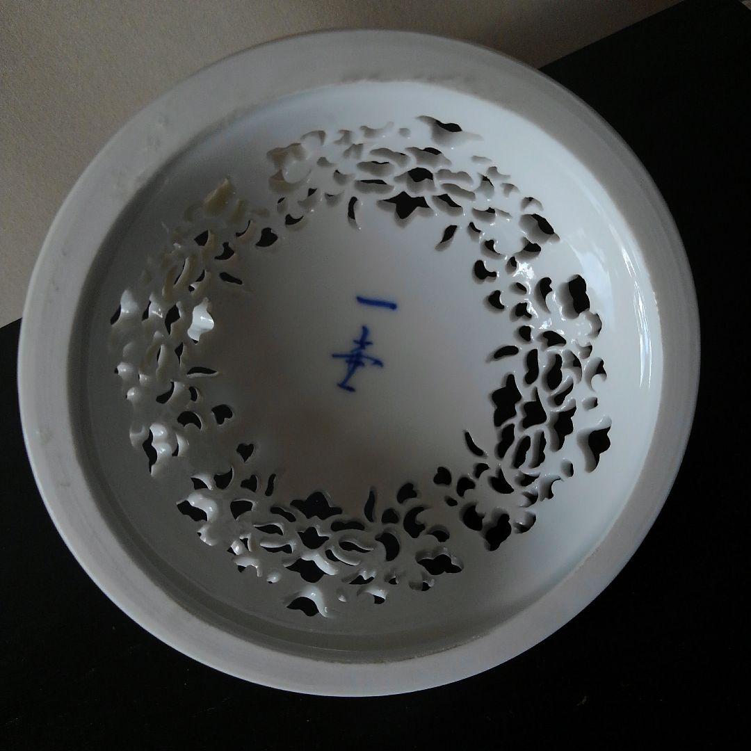 杉原一壺作　白磁大香炉