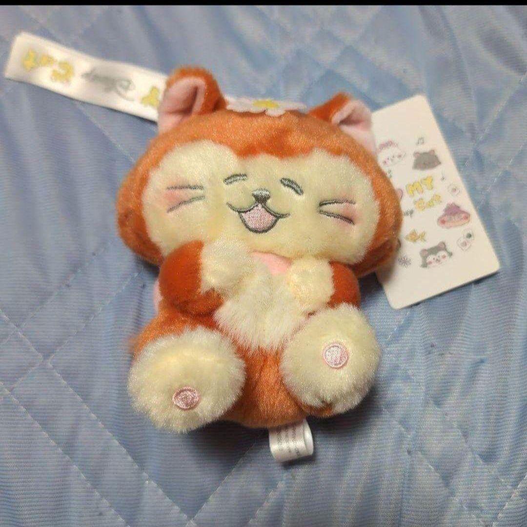 ディズニー　不思議の国のアリス　えちがわのりゆき　ダイナ　ぬいぐるみキーチェーン