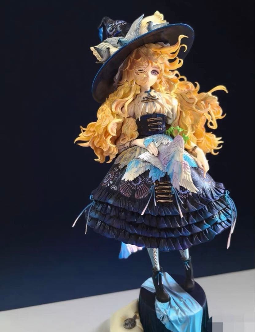 霧雨と羽休め 魔理沙ですgk塗装済み品