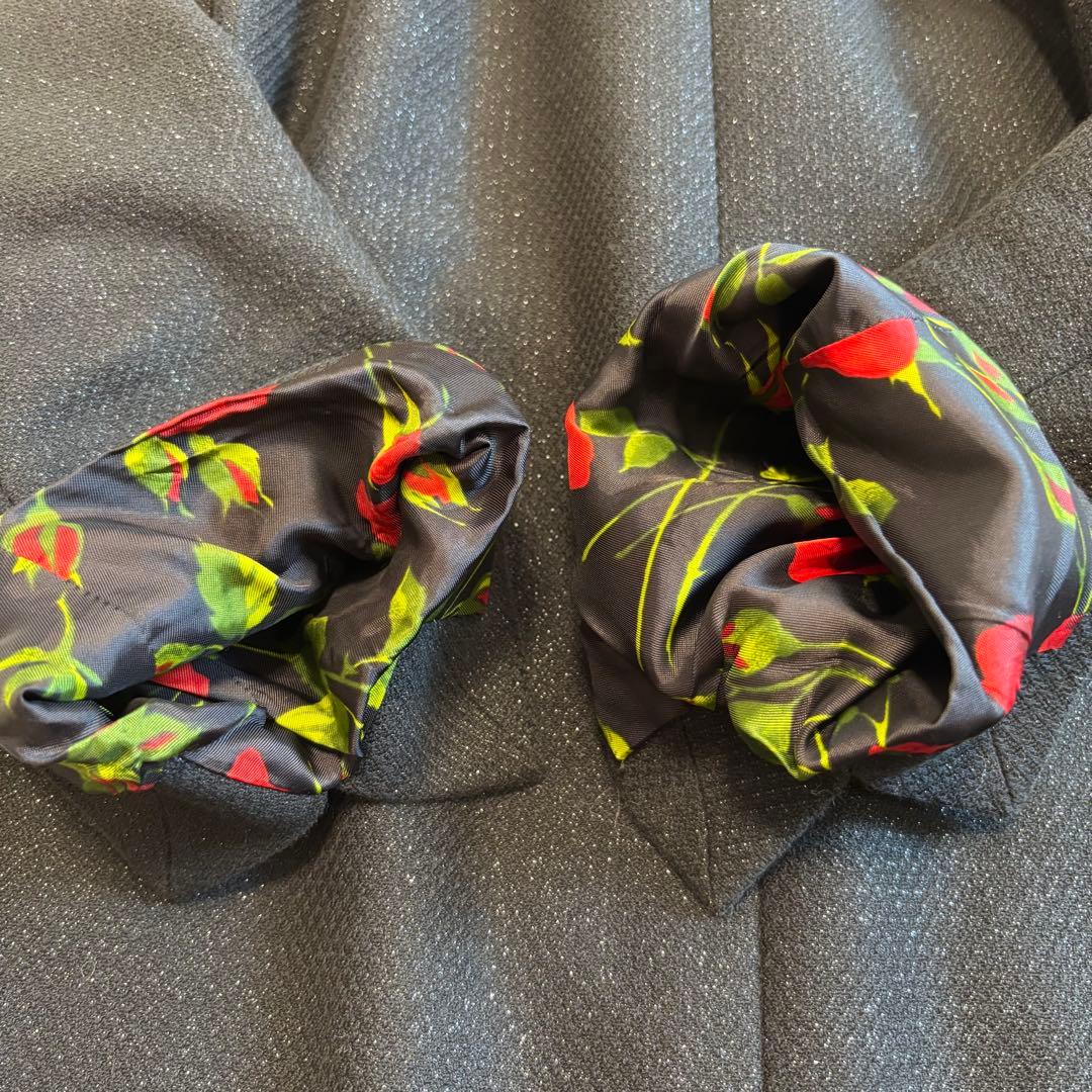 美品✨ドルチェ＆ガッバーナ　ロングコート　裏地花柄　Mサイズ