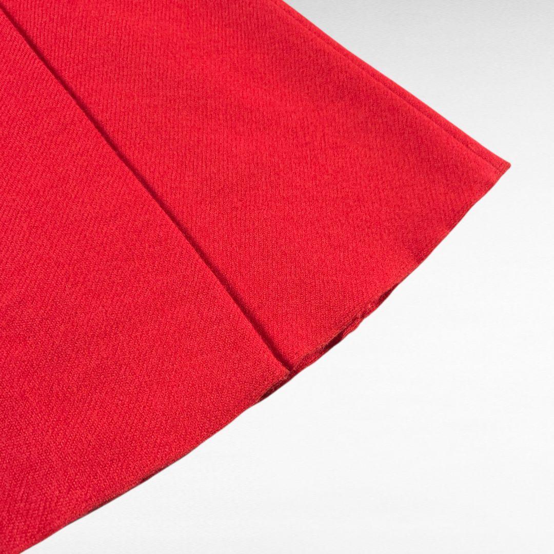 スカート MIU MIU Red Pleats Skirt Archive