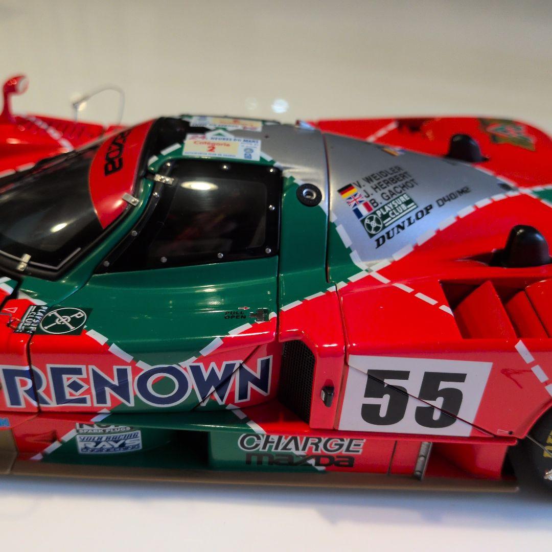 AUOTart 1/18 1991年 MAZDA 787B TOY Car