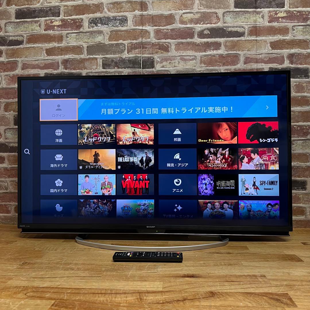 シャープ 40V型 液晶テレビ LC-40W5 フルハイビジョン 動画アプリ○