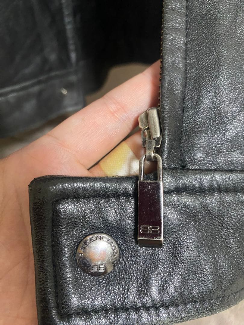 あ*ら様 BALENCIAGA オールドレザージャケット