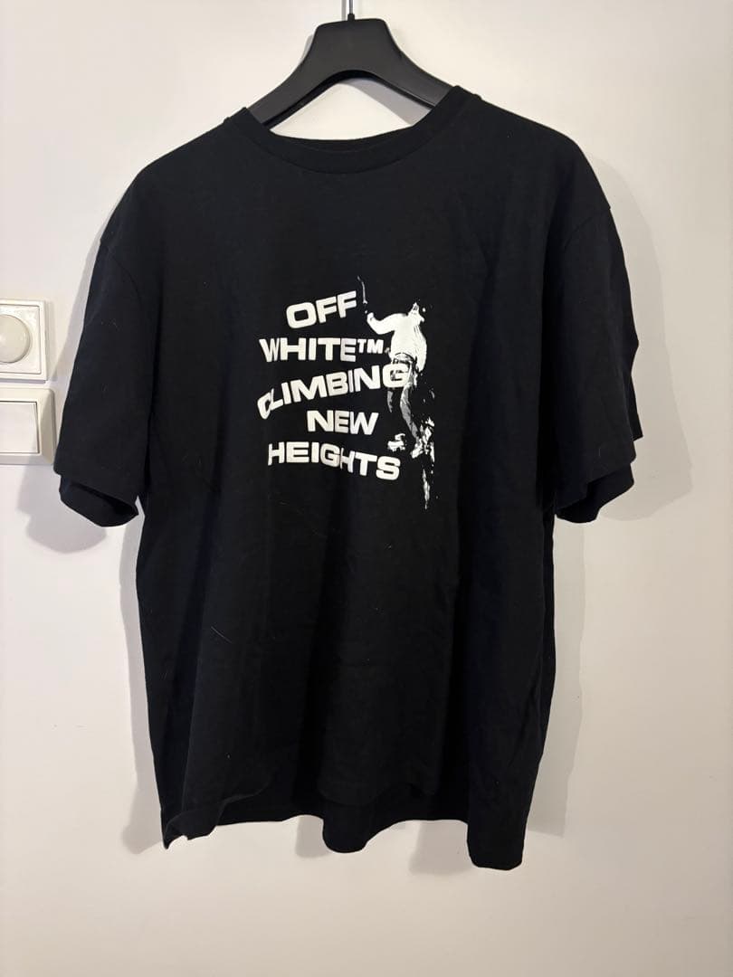 OFF-WHITEオフホワイトCLIMBING NEW HEIGHTS Tシャツ