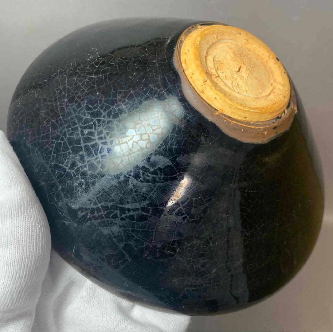 中国 木の葉平茶碗　f12230905