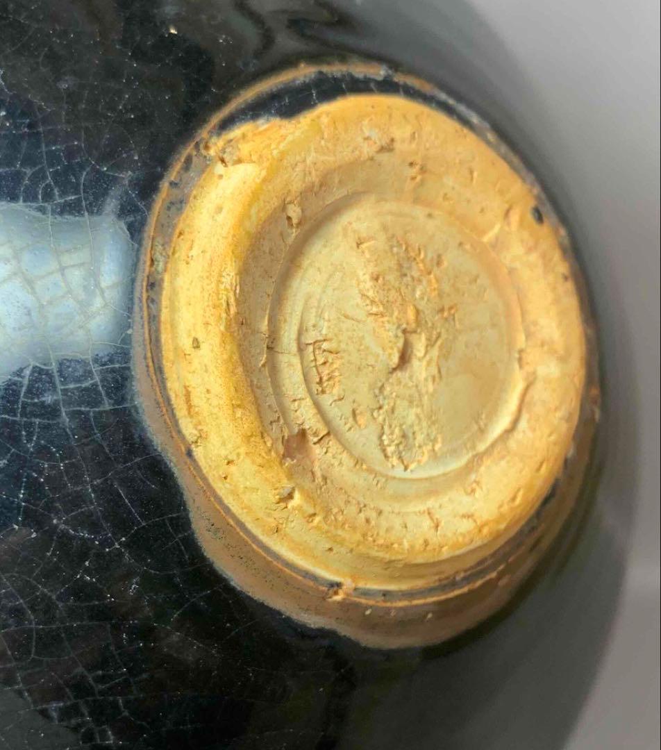 中国 木の葉平茶碗　f12230905