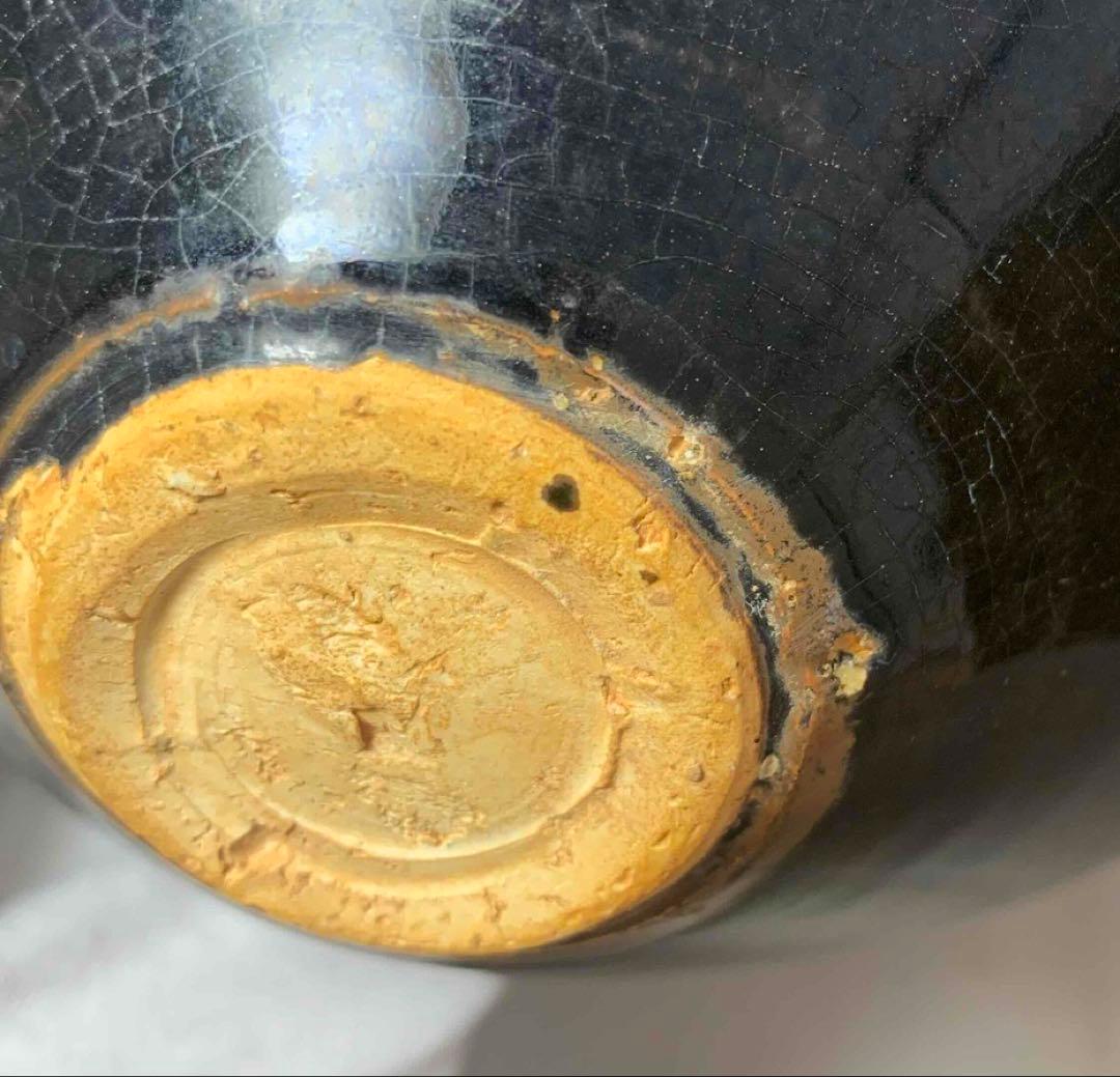 中国 木の葉平茶碗　f12230905