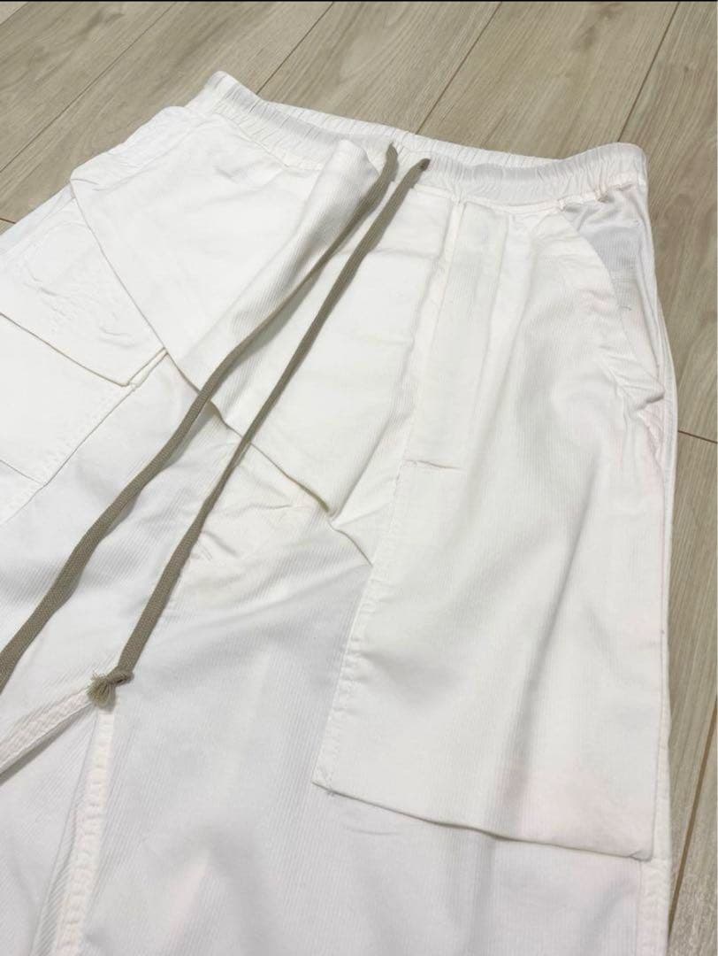 何*語様 rick owens DRKSHDW メンフィスポッズ　XS 白