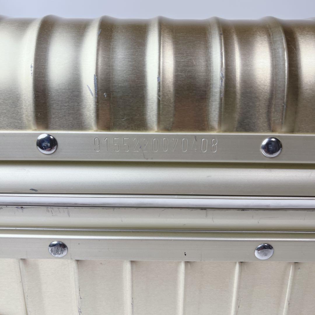 RIMOWA リモワ トパーズ 35L 機内持ち込み 2輪 ゴールド