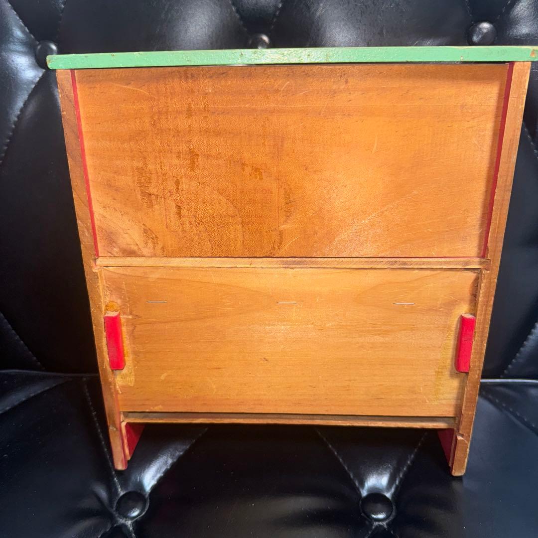 ディズニー　ミッキーマウス.ミニーマウス　おもちゃの木製ピアノ