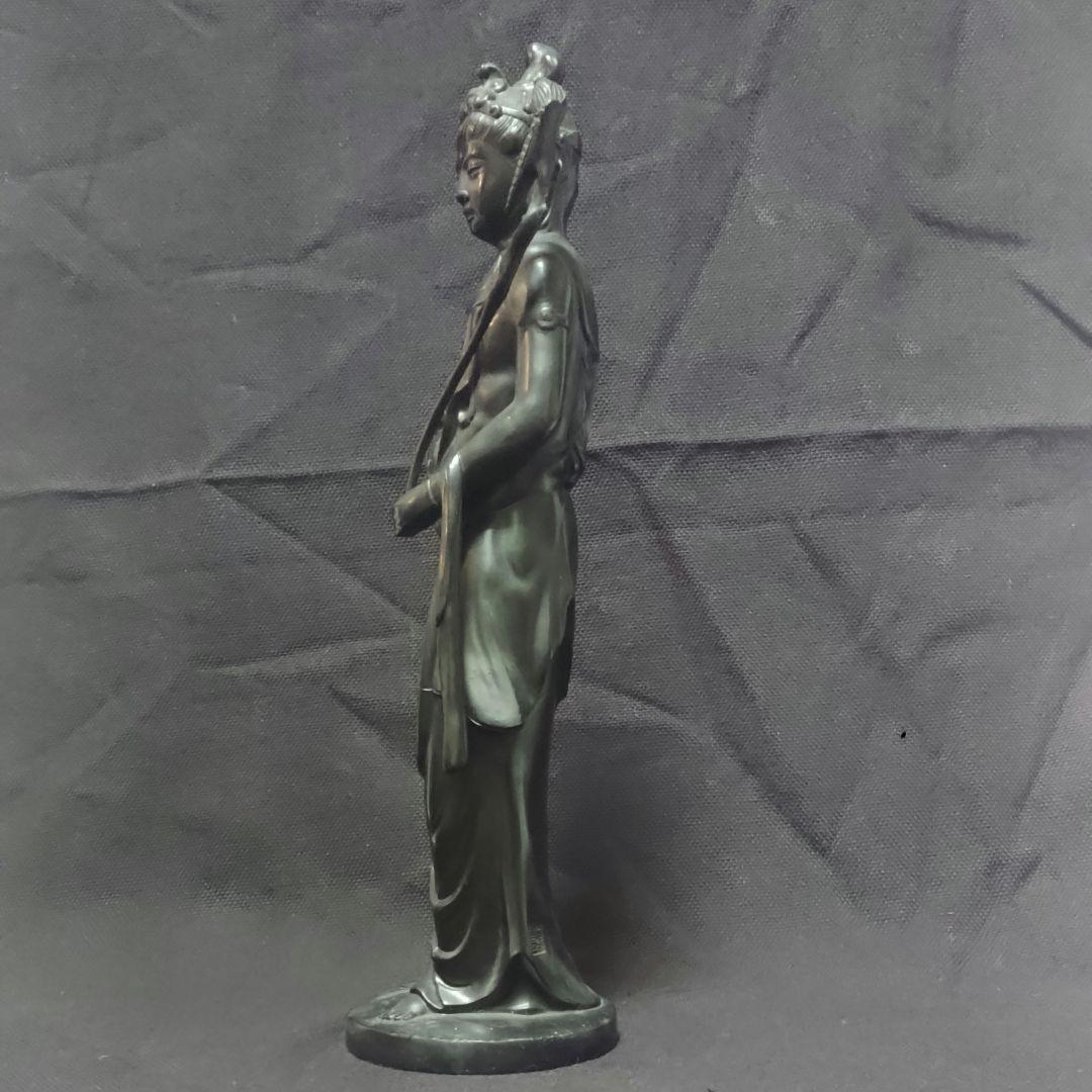 聖観音立像　高村光雲　銅製　聖観音像　観音様　菩薩　ミ10