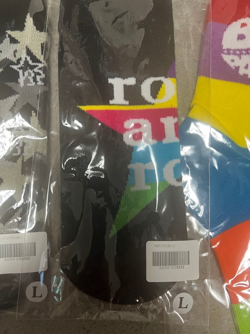 B'zparty限定販売品　ソックス靴下3種新品未開封