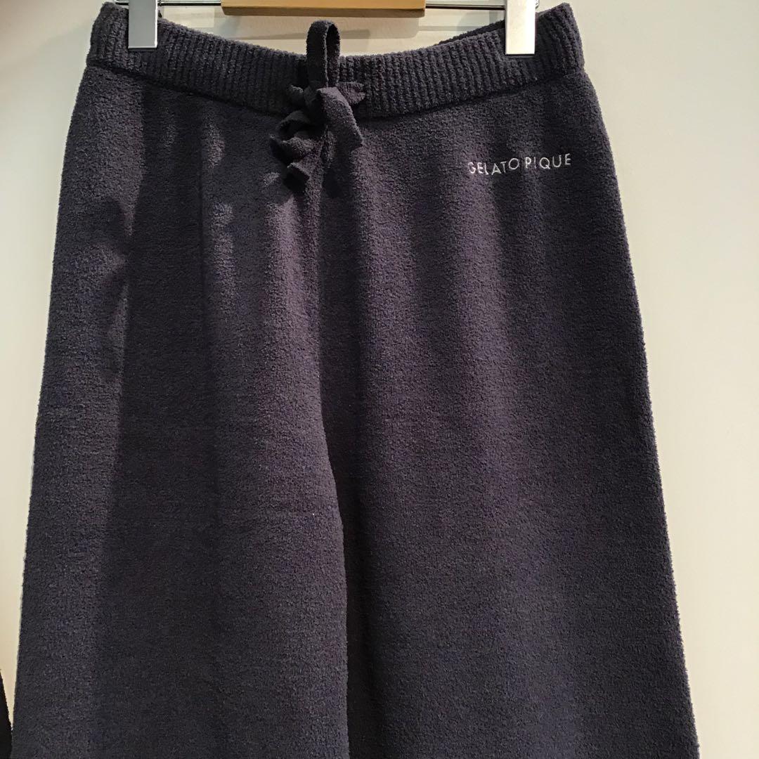 未使用⭐️ジェラートピケ＊フレンチドッグ　エアモコ　ロングパンツセット